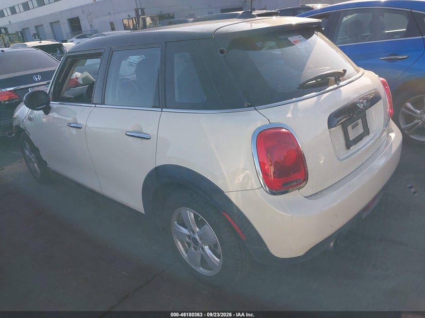 Vin: wmwxu1c38h2f77938, lot: 46680223, mini hardtop cooper 20173