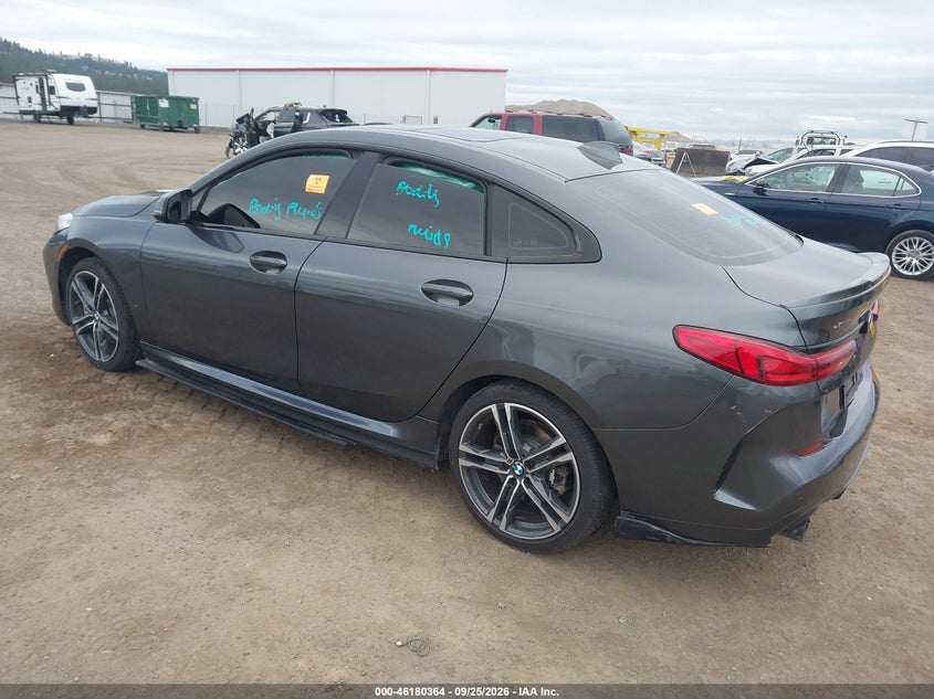 Vin: wba73ak04m7j14151, lot: 46680224, bmw 2 series 228i xdrive 20213