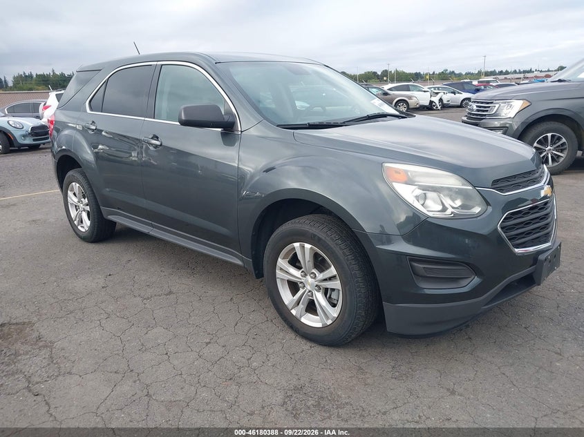 Vin: 2gnalbek4h1577431, lot: 46680248, chevrolet equinox ls 20171