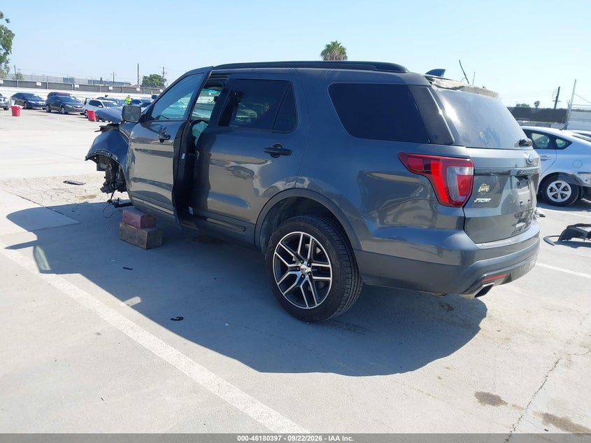 Vin: 1fm5k8gt1hga70071, lot: 46680257, ford explorer sport 20173