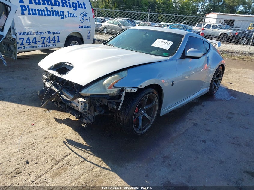 Vin: jn1az4eh3dm380498, lot: 46680261, nissan 370z nismo 20132