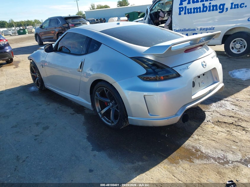 Vin: jn1az4eh3dm380498, lot: 46680261, nissan 370z nismo 20133