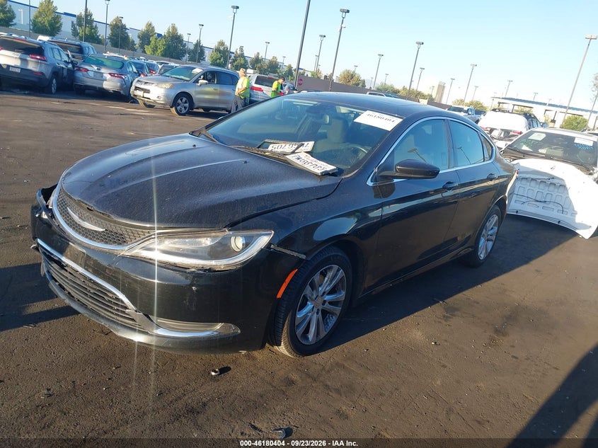 Vin: 1c3cccab4gn121752, lot: 46680264, chrysler 200 limited 20162