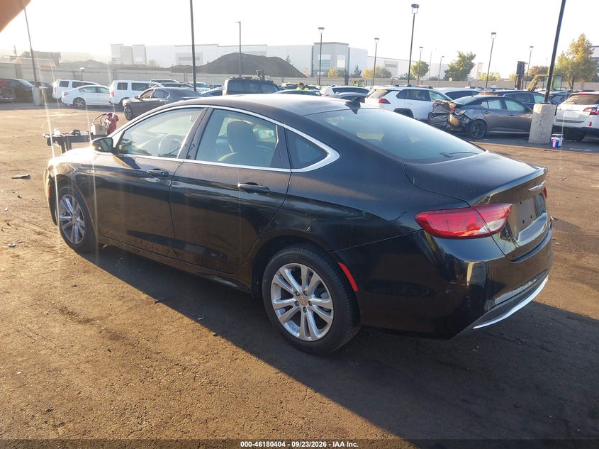 Vin: 1c3cccab4gn121752, lot: 46680264, chrysler 200 limited 20163