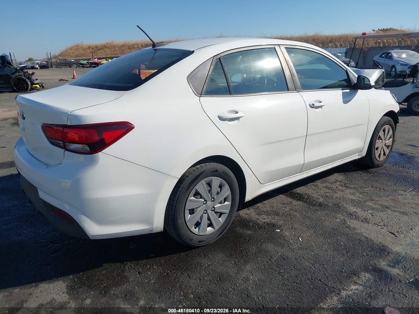 Vin: 3kpa24ab2ke217338, lot: 46680270, kia rio lx 20194