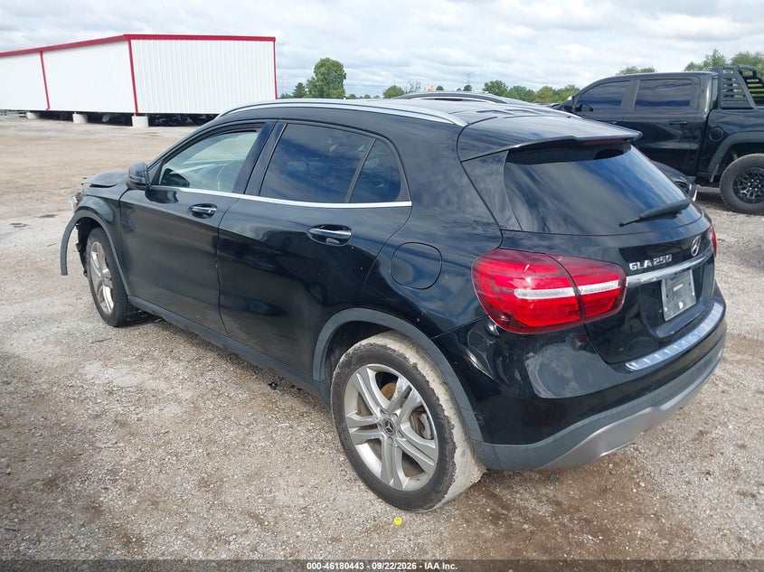 Vin: wdctg4gb0lu023342, lot: 46680303, mercedes-benz gla 250 4matic 20203