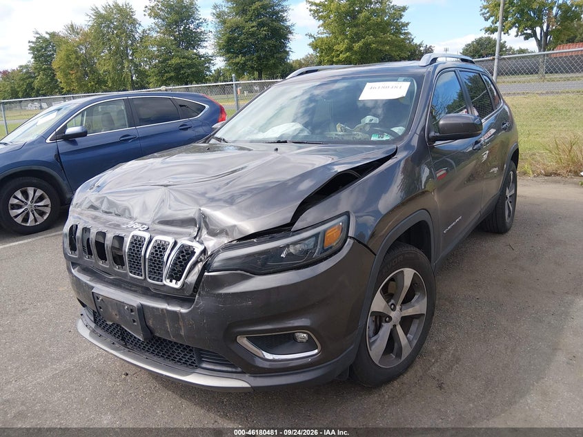 Vin: 1c4pjmdx2kd280932, lot: 46680341, jeep cherokee limited 4x4 20192