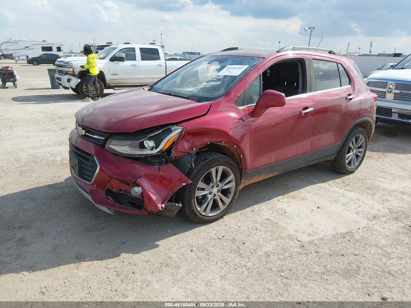 Vin: 3gncjrsbxjl392834, lot: 46680344, chevrolet trax premier 20182