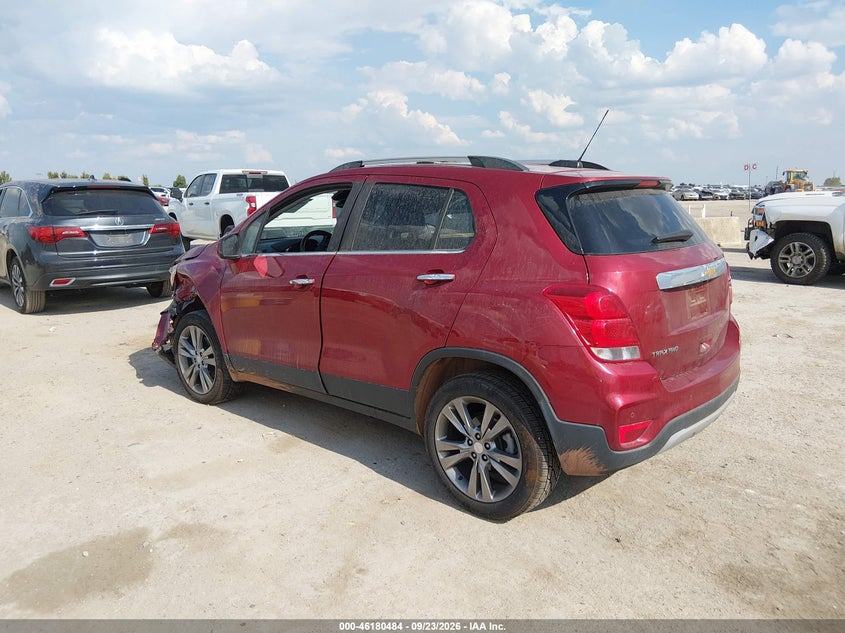 Vin: 3gncjrsbxjl392834, lot: 46680344, chevrolet trax premier 20183