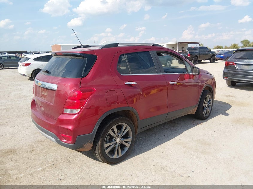 Vin: 3gncjrsbxjl392834, lot: 46680344, chevrolet trax premier 20184