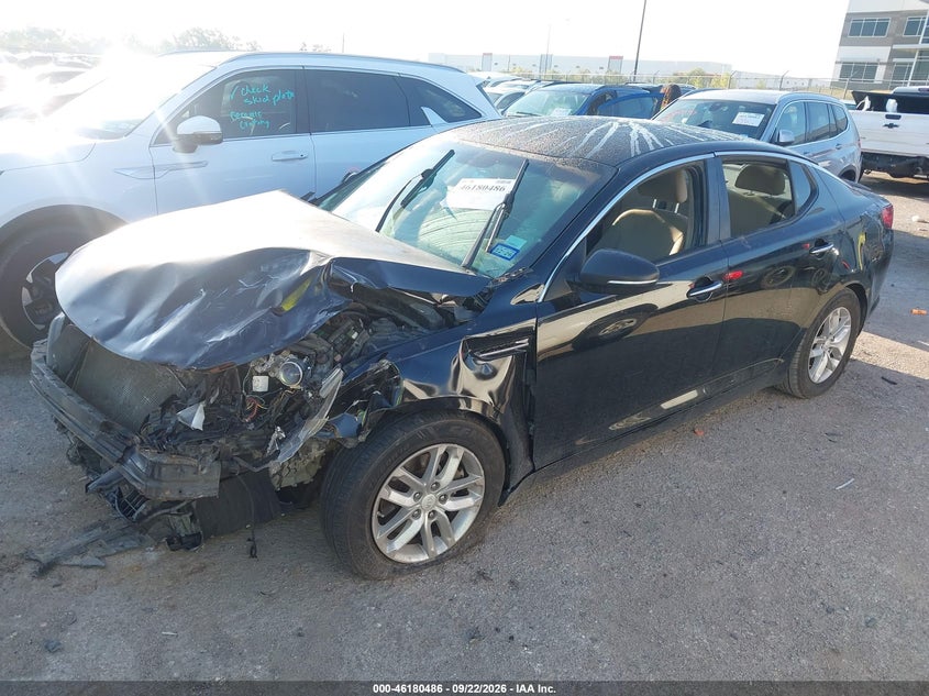 Vin: 5xxgm4a75dg188881, lot: 46680346, kia optima lx 20132