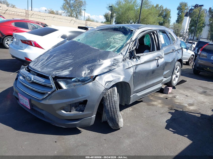 Vin: 2fmpk3g9xjbb05428, lot: 46680366, ford edge se 20182