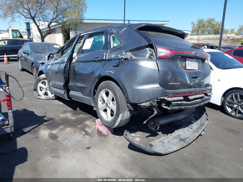 Vin: 2fmpk3g9xjbb05428, lot: 46680366, ford edge se 20183