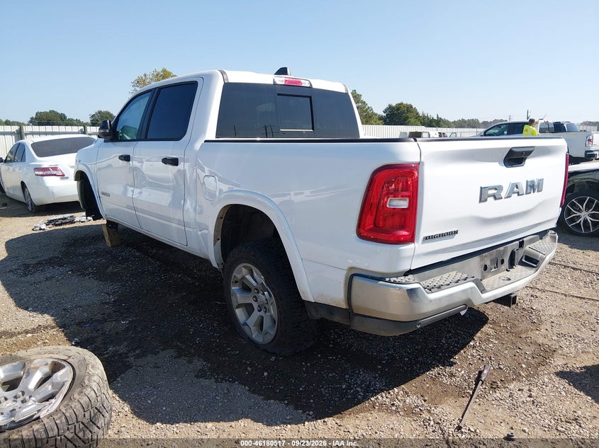 Vin: 1c6rrefg3sn778790, lot: 46680377, ram 1500 big horn  4x2 5'7 box 20253