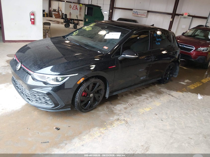 Vin: wvwra7cd9pw134749, lot: 46680399, volkswagen golf gti 2.0t se 20232
