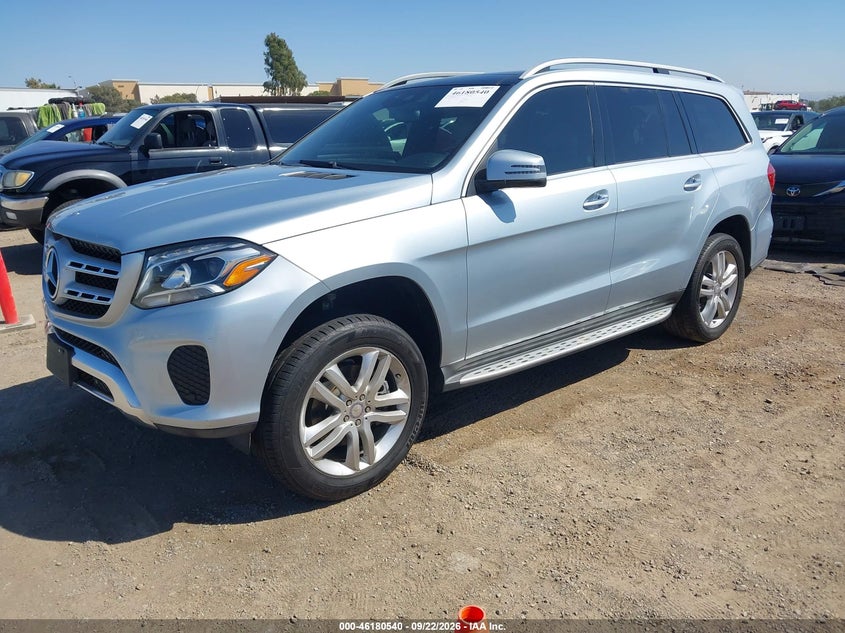 Vin: 4jgdf6ee8ha886433, lot: 46680400, mercedes-benz gls 450 4matic 20172