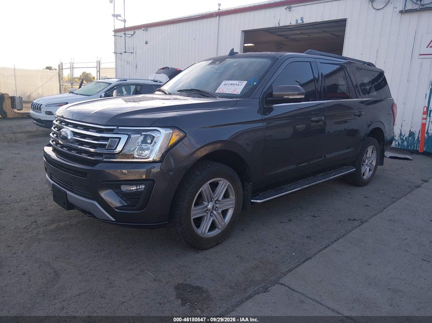 Vin: 1fmjk1jt9kea35098, lot: 46680407, ford expedition max xlt 20192