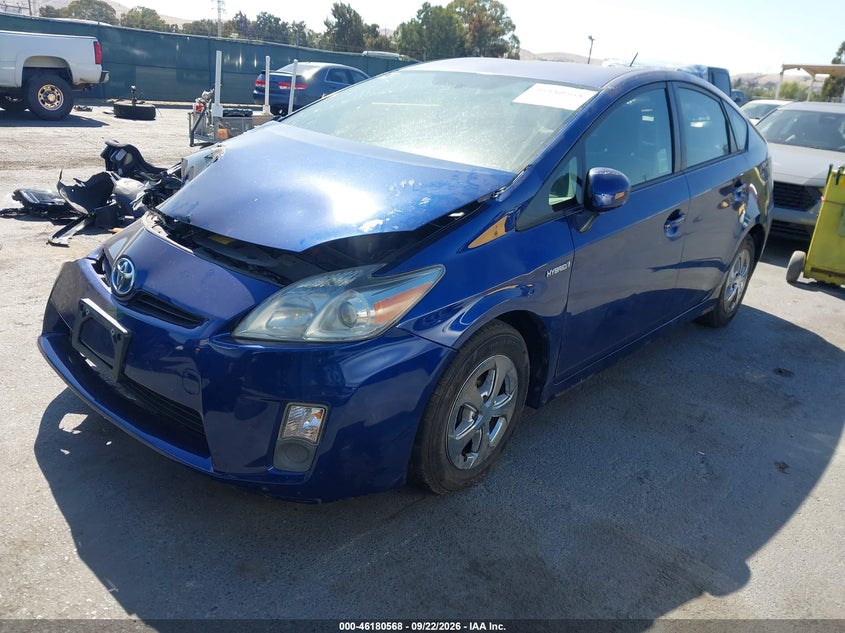Vin: jtdkn3du5a0217375, lot: 46680428, toyota prius ii 20102