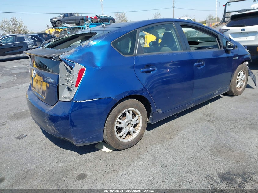 Vin: jtdkn3du5a0217375, lot: 46680428, toyota prius ii 20104