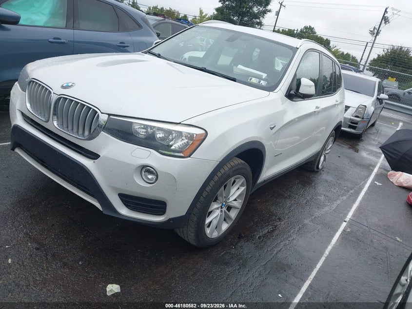 BMW X3 2017 VIN 5UXWX9C57H0D96653