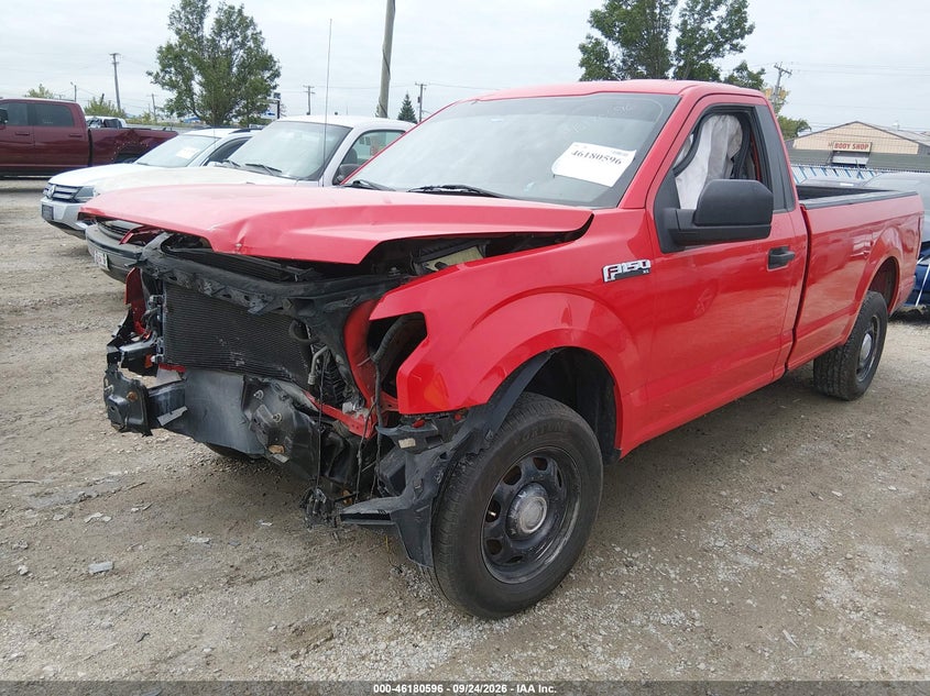Vin: 1ftmf1c89hkc40073, lot: 46680456, ford f-150 xl 20172