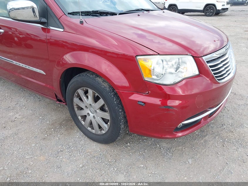CHRYSLER TOWN & COUNTRY 2012 VIN 2C4RC1CGXCR116703