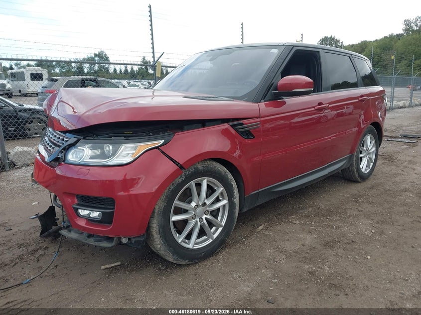 Vin: salwg2vf0ga649485, lot: 46680479, land rover range rover sport 3.0l v6 supercharged se 20162