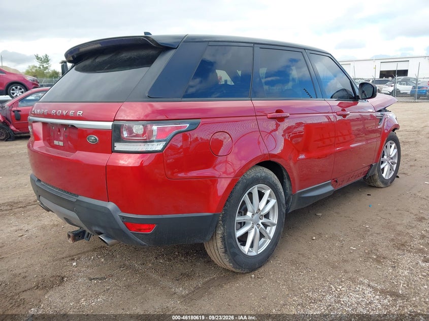 Vin: salwg2vf0ga649485, lot: 46680479, land rover range rover sport 3.0l v6 supercharged se 20164