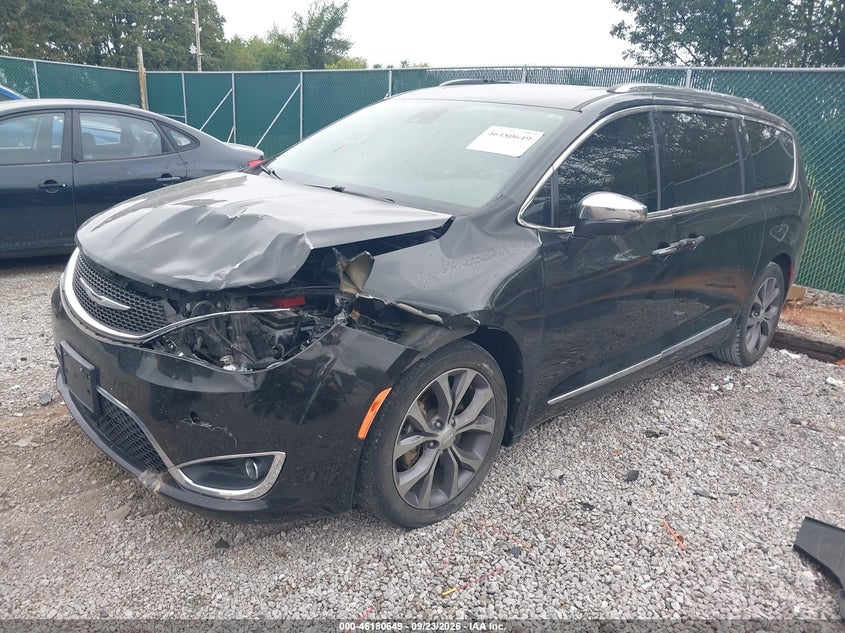 Vin: 2c4rc1gg0hr839932, lot: 46680509, chrysler pacifica limited 20172