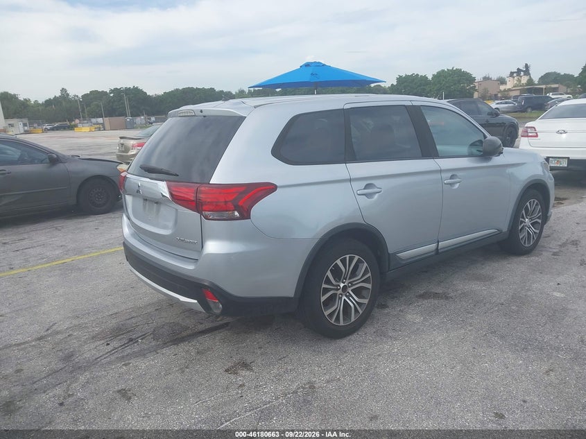 Vin: ja4ad2a39gz037898, lot: 46680523, mitsubishi outlander es 20164