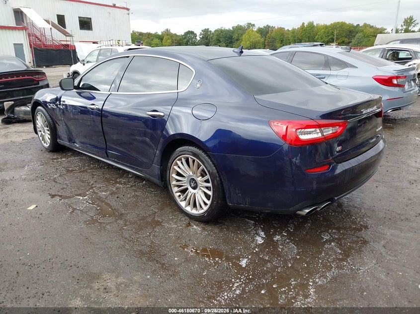 Vin: zam56rra9e1078701, lot: 46680530, maserati quattroporte s q4 20143