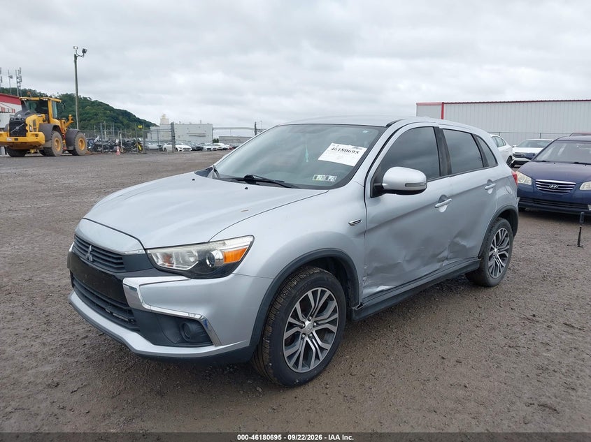 2017 Mitsubishi Outlander, Лівий бік, IAAI, VIN JA4AP3AUXHZ066818 — фото 2