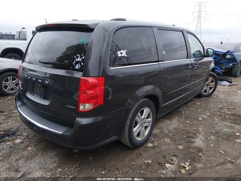 Vin: 2d4rn5dg4br772705, lot: 46680562, dodge grand caravan crew 20114