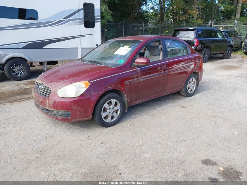 Vin: kmhcn4ac3au484394, lot: 46680568, hyundai accent gls 20102