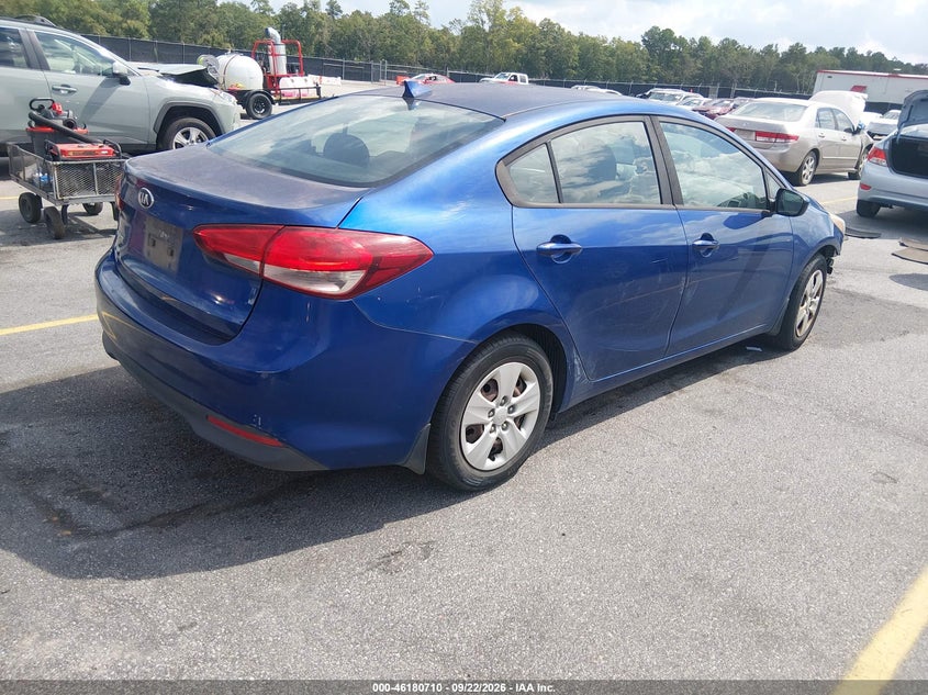 Vin: 3kpfk4a74je270980, lot: 46680570, kia forte lx 20184