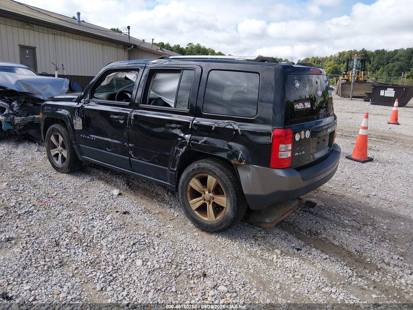 Vin: 1c4njrfb8gd522040, lot: 46680578, jeep patriot high altitude edition 20163