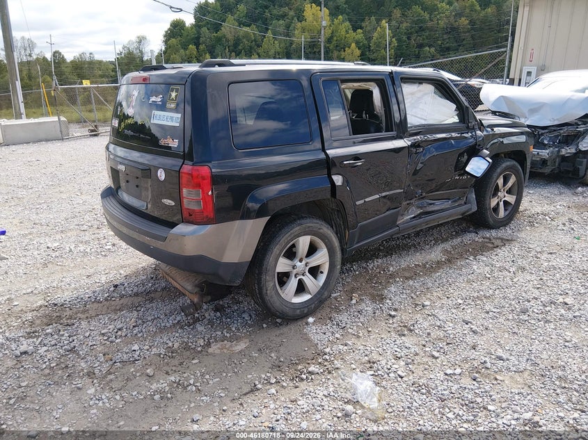 Vin: 1c4njrfb8gd522040, lot: 46680578, jeep patriot high altitude edition 20164