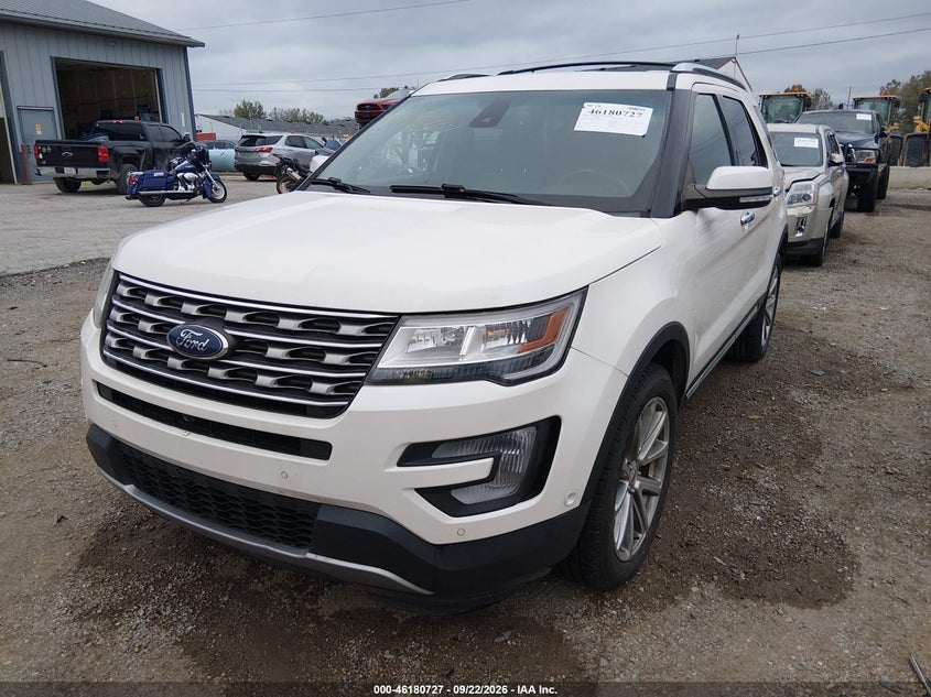 Vin: 1fm5k8f80ggb00852, lot: 46680588, ford explorer limited 20162