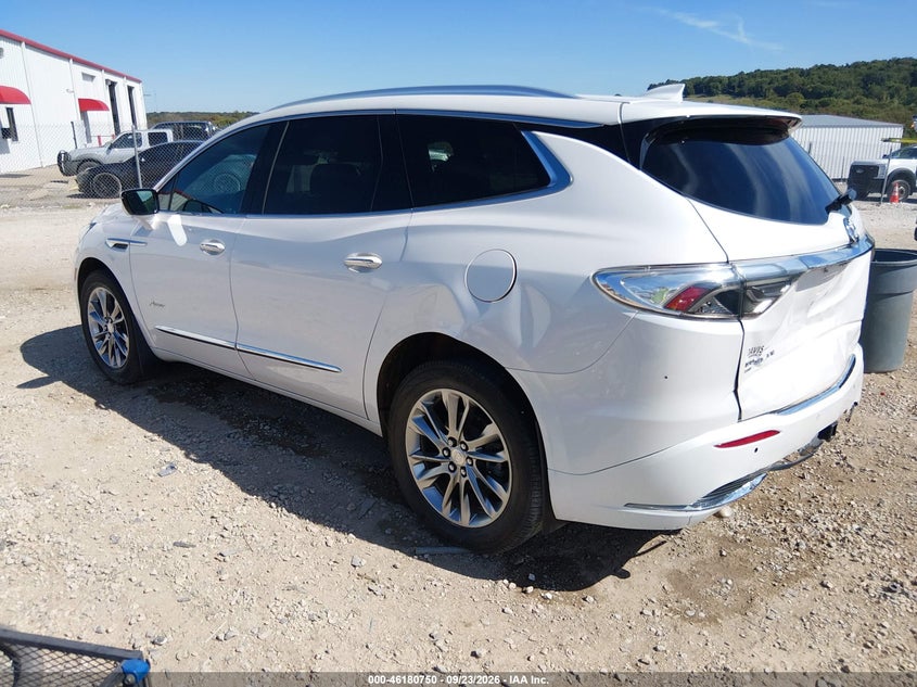 Vin: 5gaevckw7nj160874, lot: 46680610, buick enclave awd avenir 20223
