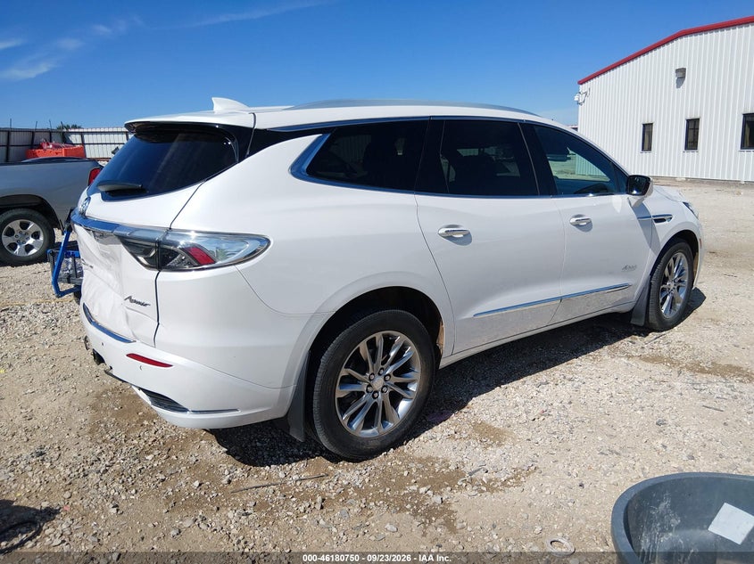Vin: 5gaevckw7nj160874, lot: 46680610, buick enclave awd avenir 20224