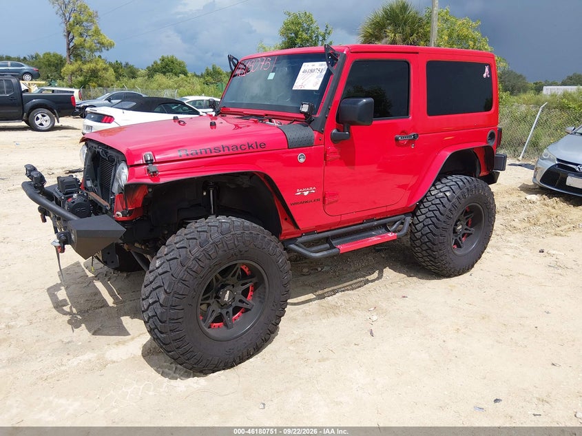 Vin: 1c4ajwbgxhl589924, lot: 46680611, jeep wrangler sahara 4x4 20172