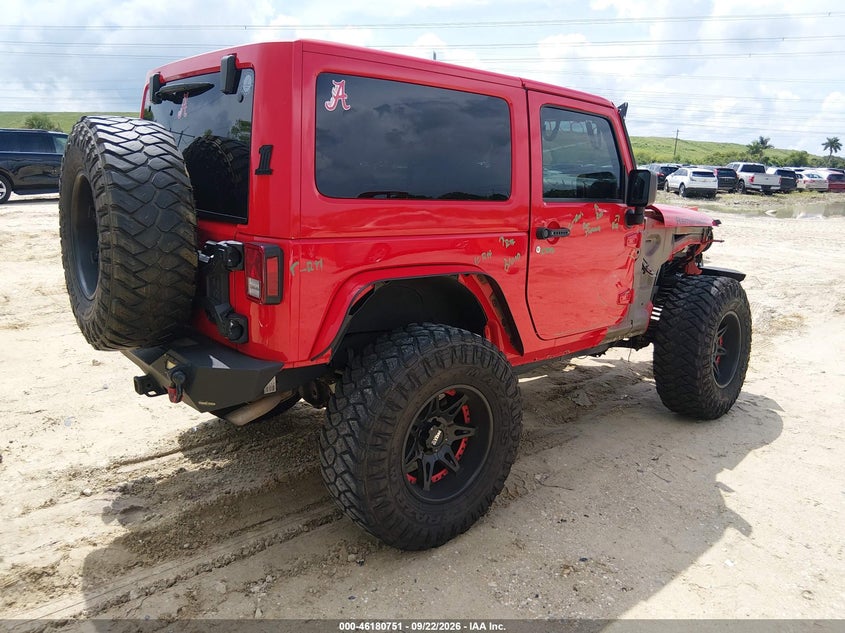 Vin: 1c4ajwbgxhl589924, lot: 46680611, jeep wrangler sahara 4x4 20174