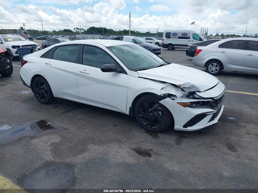 Vin: kmhlm4dg7tu133203, lot: 46680657, hyundai elantra sel sport 2026 img_1