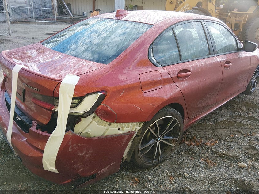 Vin: wba5u9c02lfh21190, lot: 46680667, bmw m340i m340i xdrive 20204