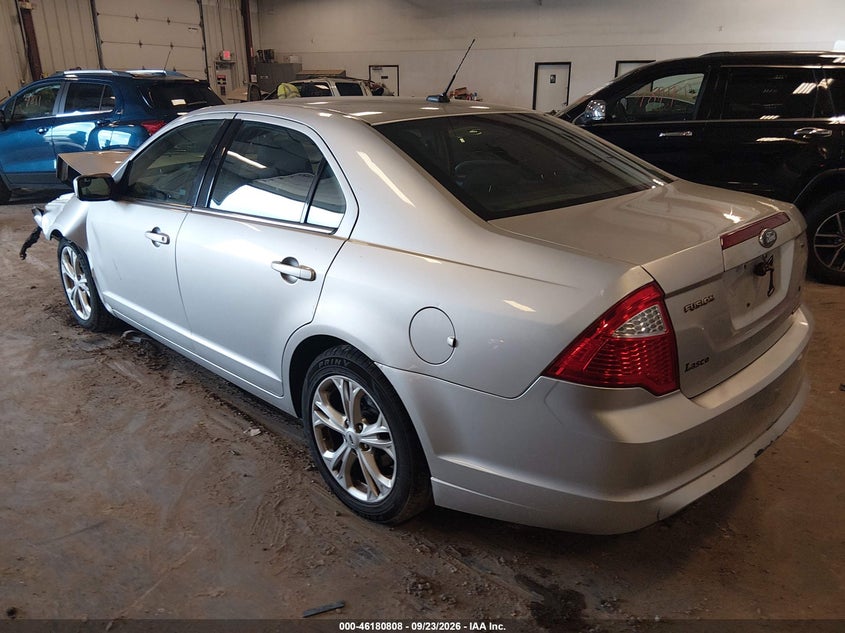 Vin: 3fahp0hg0cr333518, lot: 46680668, ford fusion se 20123