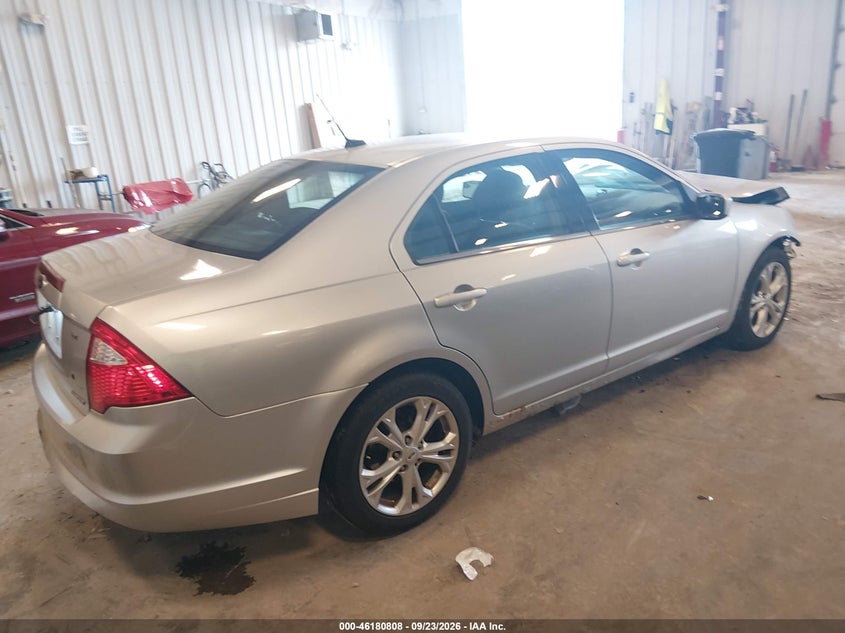 Vin: 3fahp0hg0cr333518, lot: 46680668, ford fusion se 20124