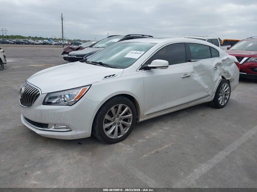 Vin: 1g4gb5g35ff217504, lot: 46680670, buick lacrosse leather 20152