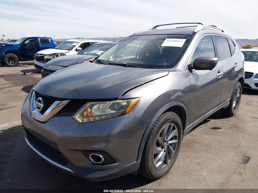 Vin: 5n1at2mv5gc804697, lot: 46680682, nissan rogue sl 20162