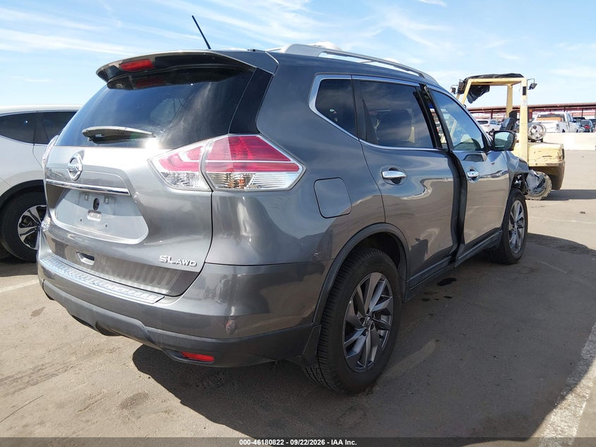 Vin: 5n1at2mv5gc804697, lot: 46680682, nissan rogue sl 20164