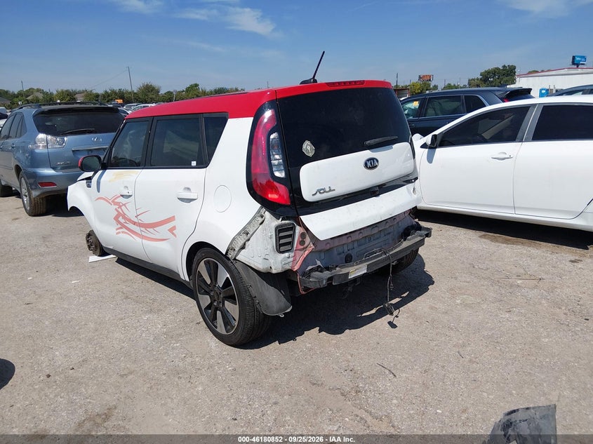 Vin: kndjp3a56k7651400, lot: 46680710, kia soul + 20193